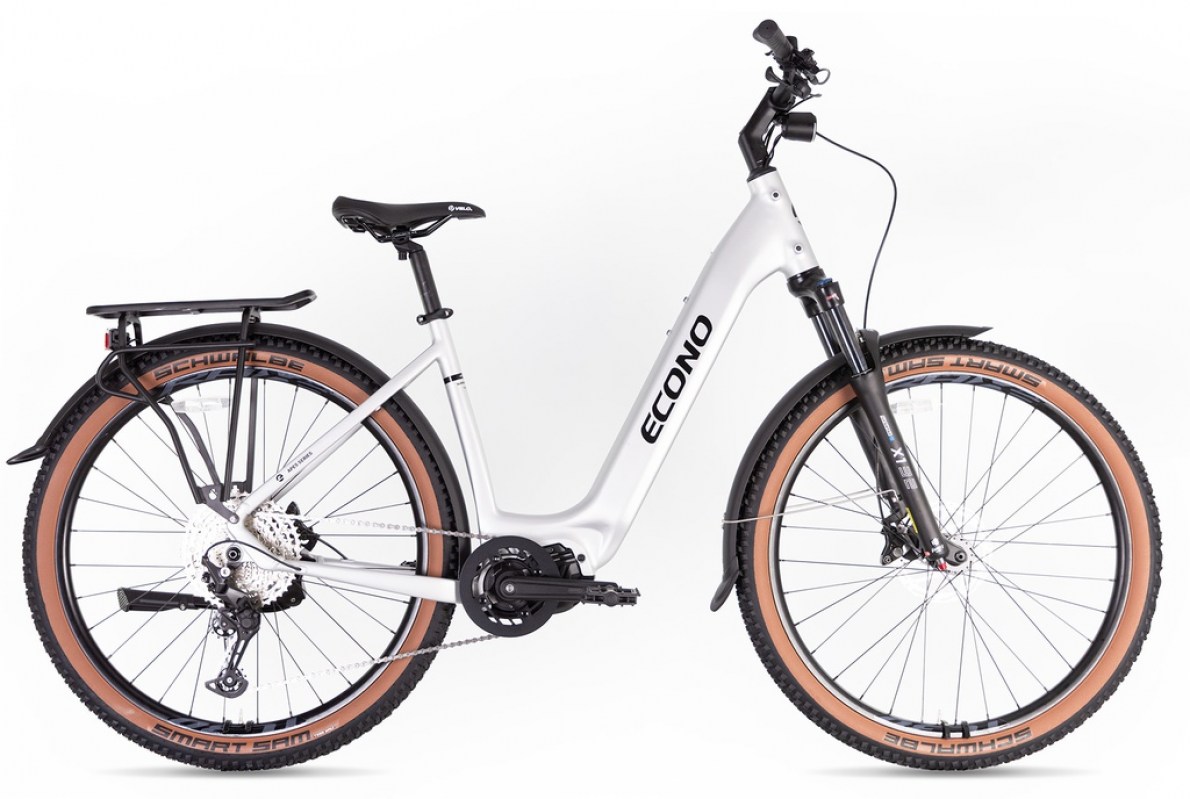 Električno kolo ECONO Gams SUV 29 EEC7 Aluminium grey, 2026 (L, 700Wh (20Ah))